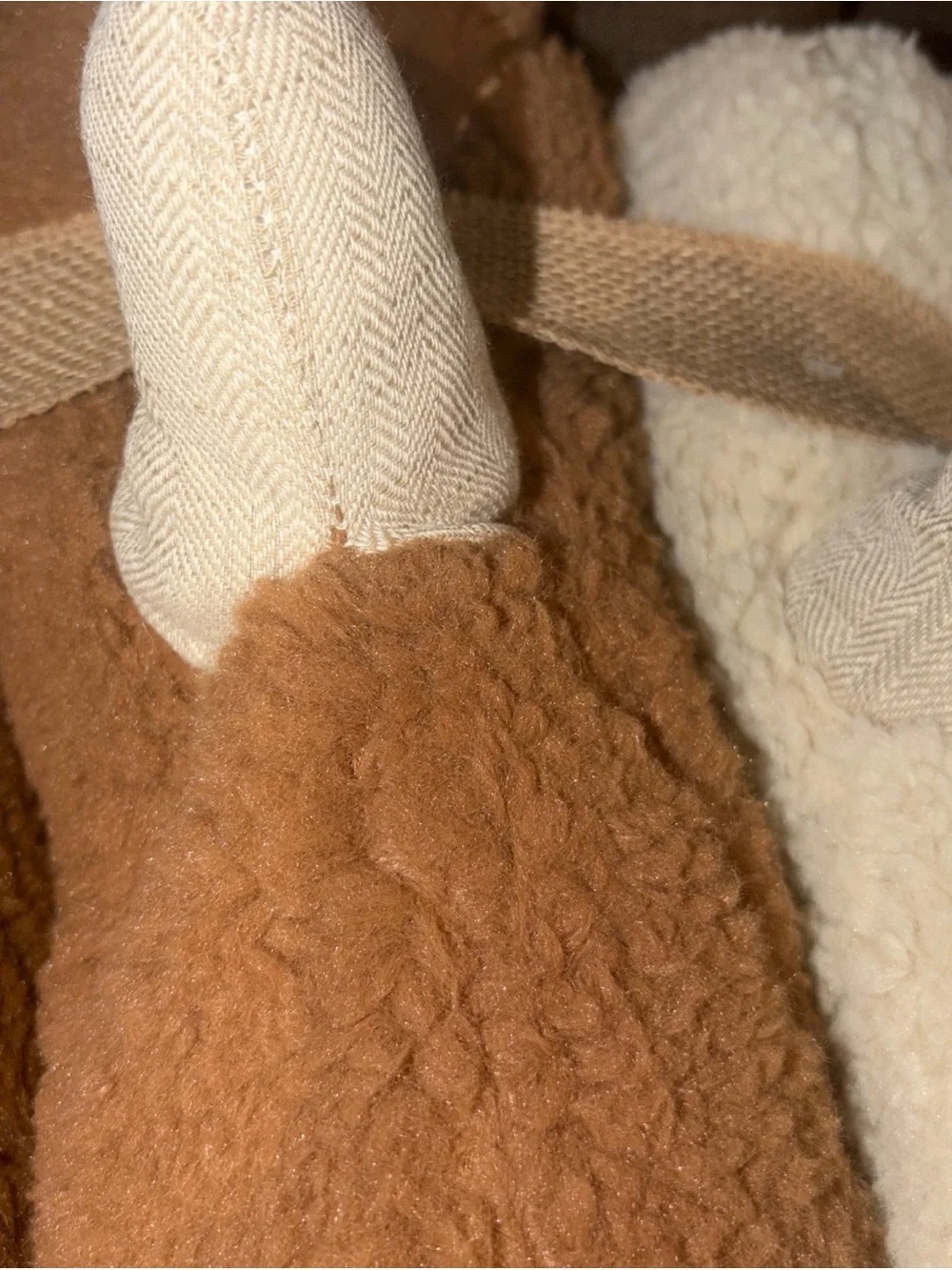Sherpa Pillows Set 3 Pumpkin Fall Decor Throw Pillow Brown Cream Holiday NWT